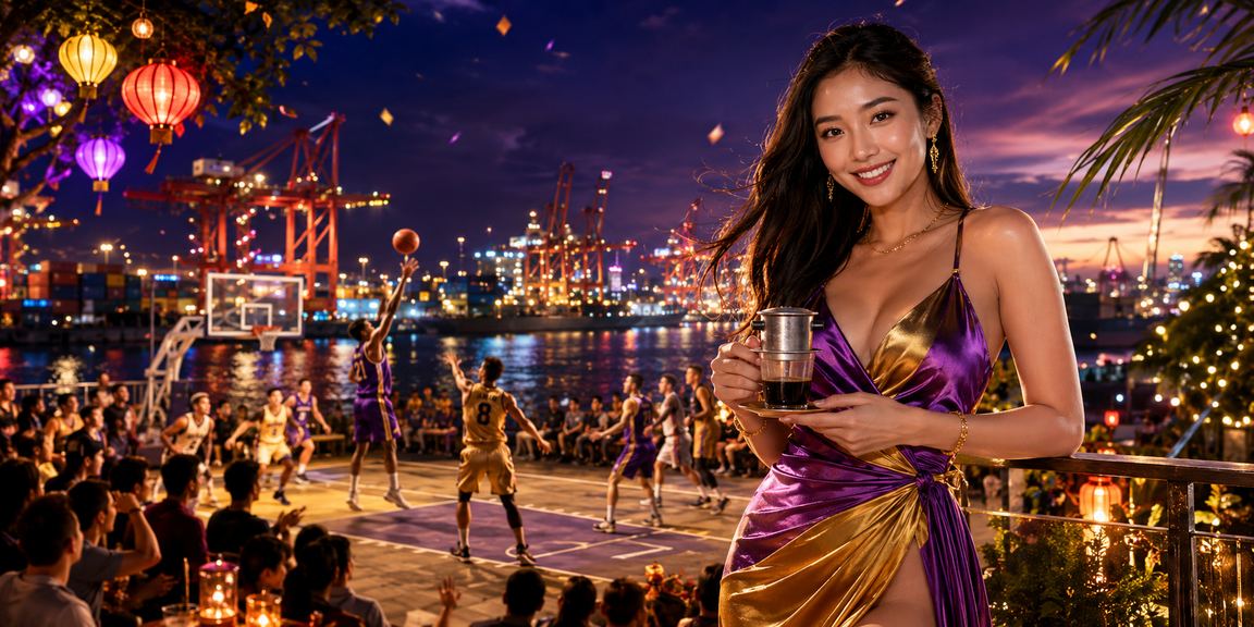Trò chơi cược bóng rổ và cà phê tại Sài Gòn